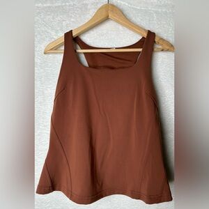 Lululemon Athletica Brown Tank Top